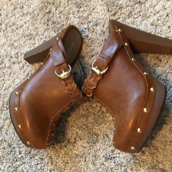 COPY - Brown high heel clogs/NWT - Picture 13 of 15